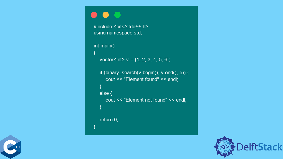 c-stl-binary-search-delft-stack